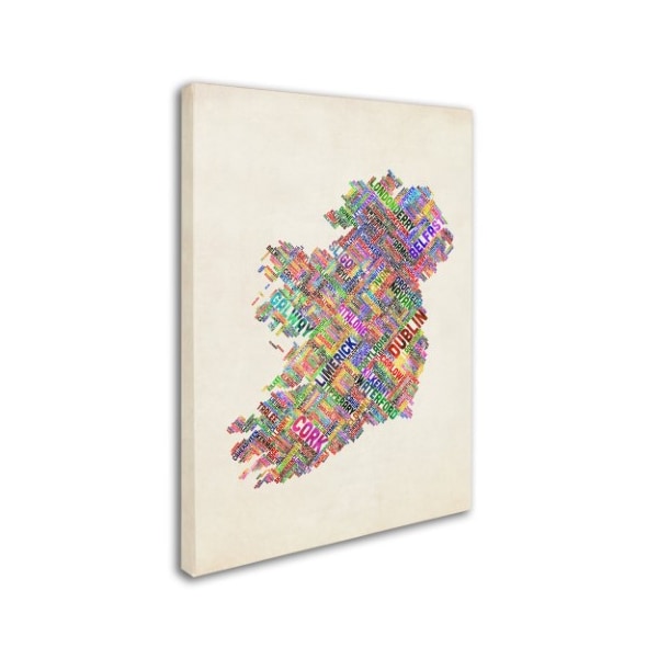 Michael Tompsett 'Ireland II' Canvas Art,16x24